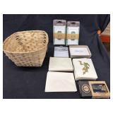 Place Cards, Basket & Single Duplex Wall Plate