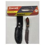 Hunting Knife 7.5" with Leather Sheath