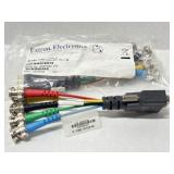 2) Extron SYM BNCF/0.5 Mini High Resolution Cable