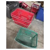 Shopping Groceries Baskets