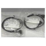 (2) Extron 26-567-01 VGA Male to VGA Male