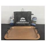 Smoke & Grill, Koozies & Serving Platter