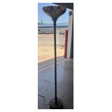 Stained Glass Floor Lamp 69.5" Tall