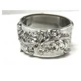 Hayward Antique Victorian Silver Tone Hinged