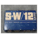 (5rd) Vintage Box of S&W 12Ga Slugs Box Marked