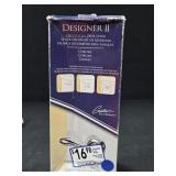 NIB Designer II Chrome Toilet Tank Lever
