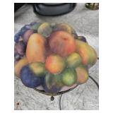 Vintage Fruit Basket Lamp