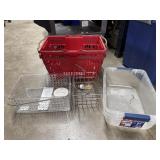 Lot Of Plastic Bins/Baskets