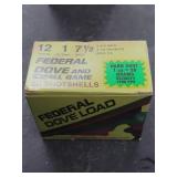 (20rd) Box of Federal Dove and Small Game 12