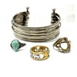 3 Rings & Bangle