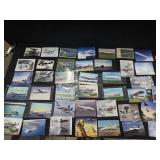 Huge Lot of Vintage Airplane Postcards