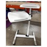 Portable Laptop Rolling Standing Desk 33" Tall