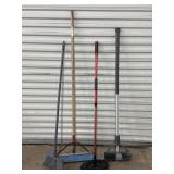 4 Assorted Brooms