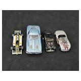 (4) Mini Die Cast Cars