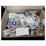 Vintage Stamps from Greece, Guatemala, Hungary,