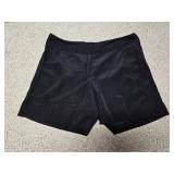 (2) Prs Ladies Black Slacks + Dress Shorts