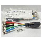 2) Extron SYM BNCF/0.5 Mini High Resolution Cable