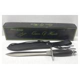 Frost Cutlery Queen of Hearts Knife With Sheath
