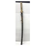 Stainless Gold Tone Katana