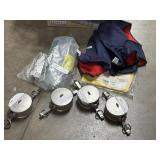 4 Cam Lock 300DC SS Fitting Dust Cap, Apron, 2