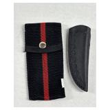 2 Assorted Pocket Knife Sheaths