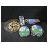 (1) 7" Plastic Wheel, (1) 8" Plastic Wheel,