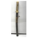 Stainless Gold Tone Katana