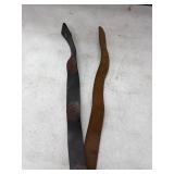 Leather Black Buckle Belt MISSING BUCKLE
