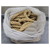 Net Bag w/Large Rope