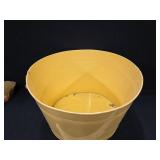 Large Oval Bucket w/Wooden Handles