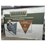 118"x 83" Advertisement Pop-Up Display Stand,Case