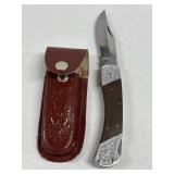 Black Paws Knife with Sheath