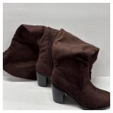 Brown Over the Knee Boots Size 10.5