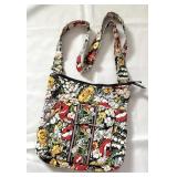 Vera Bradley Black Quilted Cotton Multicolor