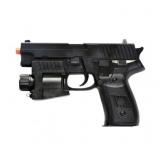 216AF Spring Airsoft Hand Gun With Laser & LED