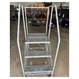 Cotterman Industrial rolling ladder 24"x40"x60"