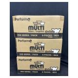 3 Boxes of Performe Multi Wipes 250Dry Wipes Each