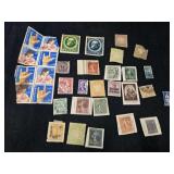 Assorted Vintage Stamps