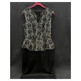 Sz: 6, Enfocus Studio Black Dress