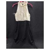 Sz: M Guess By Marciano Black & White Dress