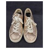 Sz: 8, Rose Gold Sneakers