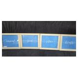 9ï¿½11 Unwind, Soak, Relax & Breathe Wall Art