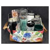 Basket with Assorted Cups/ Mugs / Tumblers