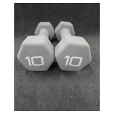 (2) 10# Hand Weights