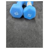 (2) 2# Hand Weights