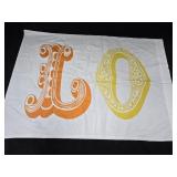 (2) Monogramed Standard Pillowcases