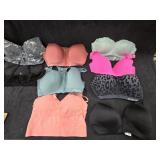 (6) Victoria Secret Sports Bras Sz 36D,Calvin