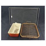 Frying Rack and Casserole Dish