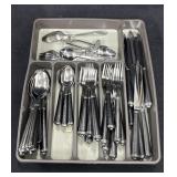 Cutlery Tray with Lots of Silverware