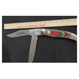 Large Folding Knife Mercury Dime Commemorative
